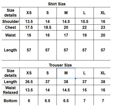 Size chart for Plum Anarkali Suit | SK Designs | Design 5