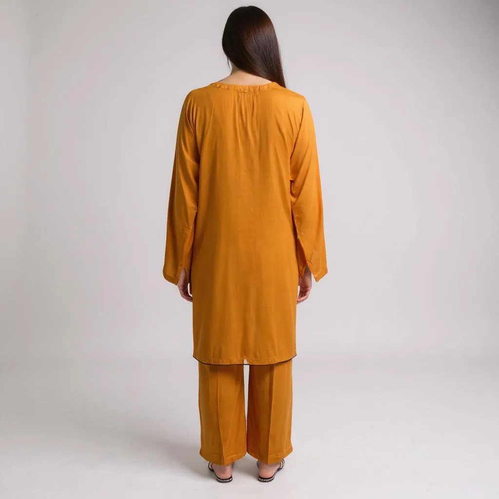 Mustard Solid Co-Ord Set | SK Designs | SKB1