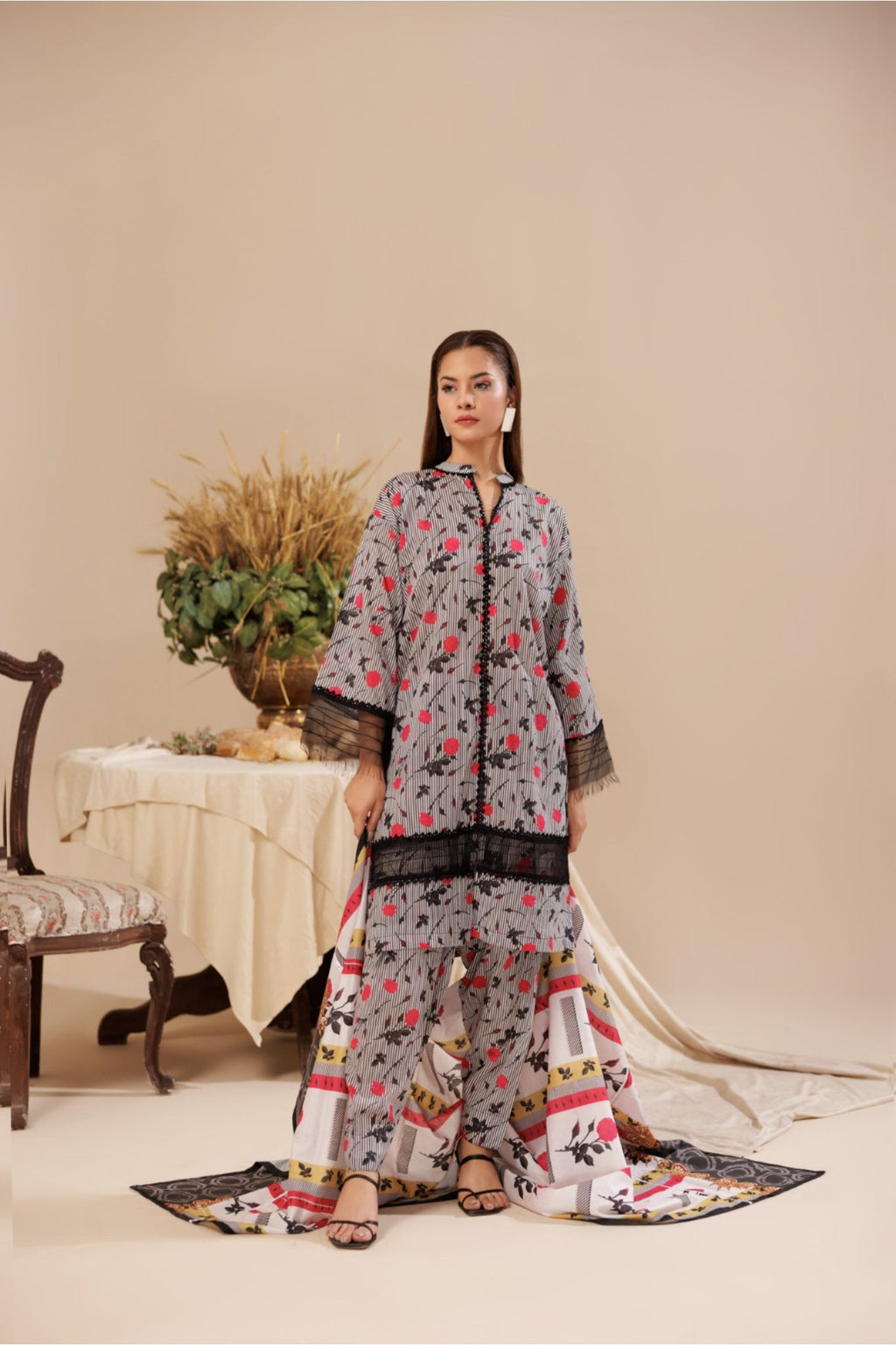 Three Piece Lawn | SK Designs | SKL02