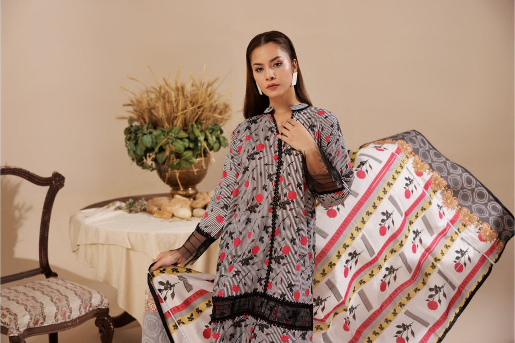 Three Piece Lawn | SK Designs | SKL02