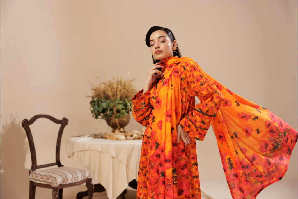 Three Piece Lawn | SK Designs | SKL07