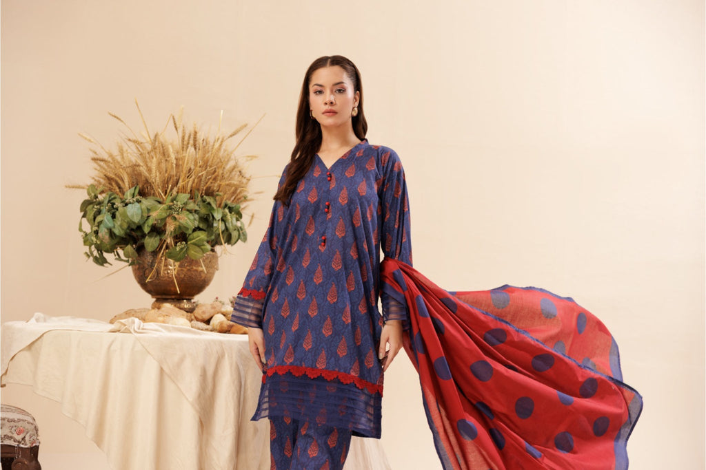 Three Piece Lawn | SK Designs | SKL09