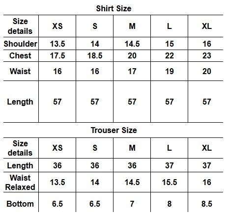 Size chart for Teal Angrakha Style Maxi Dress | SK Designs | Design 2